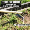 KAKURI Japanese Garden Hoe Long Handle 53" for Weeding -