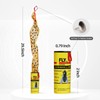 Fly Traps for Indoors Outdoor, Fly Paper Strips Sticky Hanging,