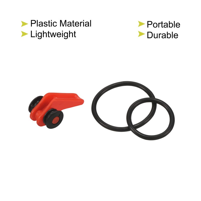 PATIKIL Fishing Hook Keeper, 10 Pack Plastic Fish Lure Bait