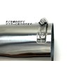 ANR Muffler Cutter, Universal Slash, Silver, Downward, Single, Stainless Steel