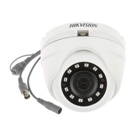 Hikvision 2MP 1080P Turbo HD Analog CCTV Surveillance Dome Camera 2.8mm Wide Angle Lens, Indoor/Outdoor Use. High-Definition Resolution Camera