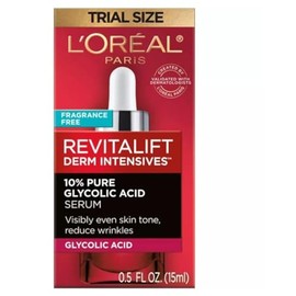 L'Oreal Paris Revitalift Derm Intensives Ácido Glicólico Tamaño de prueba 0.5 onzas líquidas