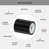 sourcing map 8Pcs 15 x 20mm M4 Thread Female Rubber
