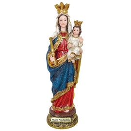 Love's Gift Maria Auxiliadora Estatua Mary Auxiliadora Statue Religious Sculpture (6 Inch)