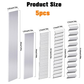 KALIONE 5 Pieces Polymer Clay Tool, Clay Slicer Blade Clay Polymer Clay Tools Clay Cutter Set Flexible Polymer Clay Cutter Clay Cutting Tools for Clay DIY Shaping Modelling Sculpting