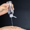 LKCCTK Travel Bottles 100ml 10 pcs Transparent Mini Bottles Travel