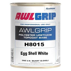 Awlgrip Premium Polyester Urethane Top Coat Quart, Eggshell White (L)
