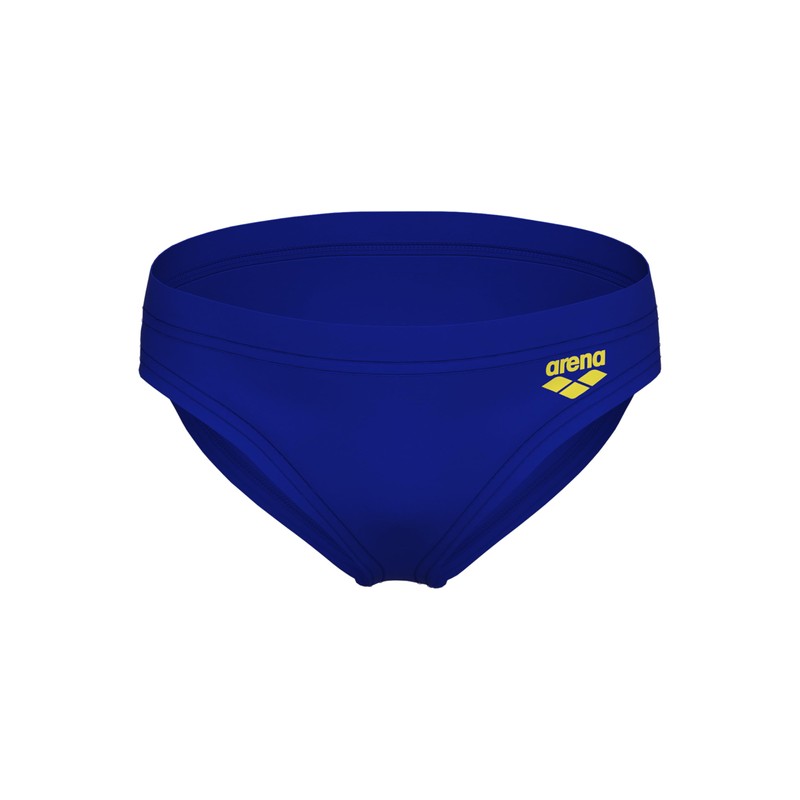 ARENA Logo Kids Boy Brief Neon Blue-Yellow Star