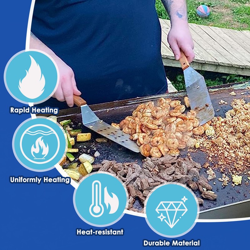 SafBbcue 22 inch Griddle Replacement Flat Top for Blackstone 22