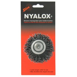 Dico 7200005 2-1/2" Extra-Coarse Nyalox Cup Wire Brush