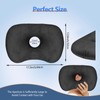 Swaycy Ear Piercing Hole Pillows Side Sleeper Pillow with an