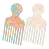 Pick for Hair, 2 Pcs Wide Hair Pick Comb Afro