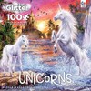 Ceaco - Unicorns Glitter - Unicorn Waterfall Sunset - 100