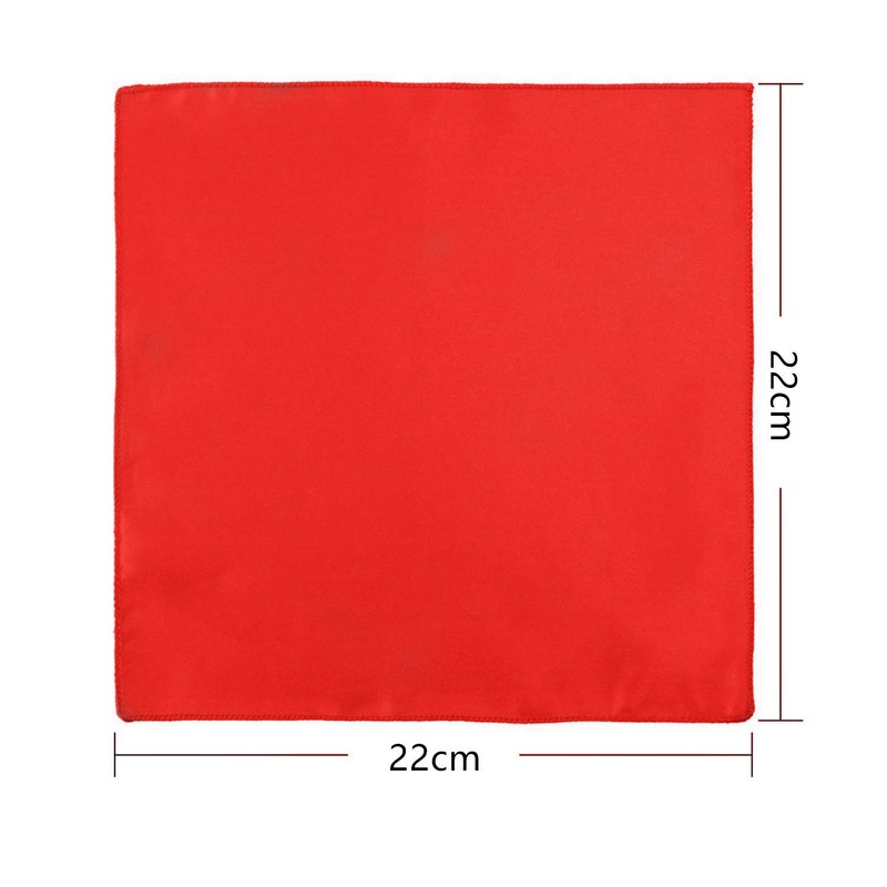Pocket Square - Set of 10 10 Colors Men's Handkerchiefs