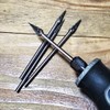 Luo ke 75mm Extra Long Carbide Burr Sets, 1/8 Inch