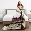 Baseball Blanket Baseball Decor Throw Blanket Baseball Team Gifts for