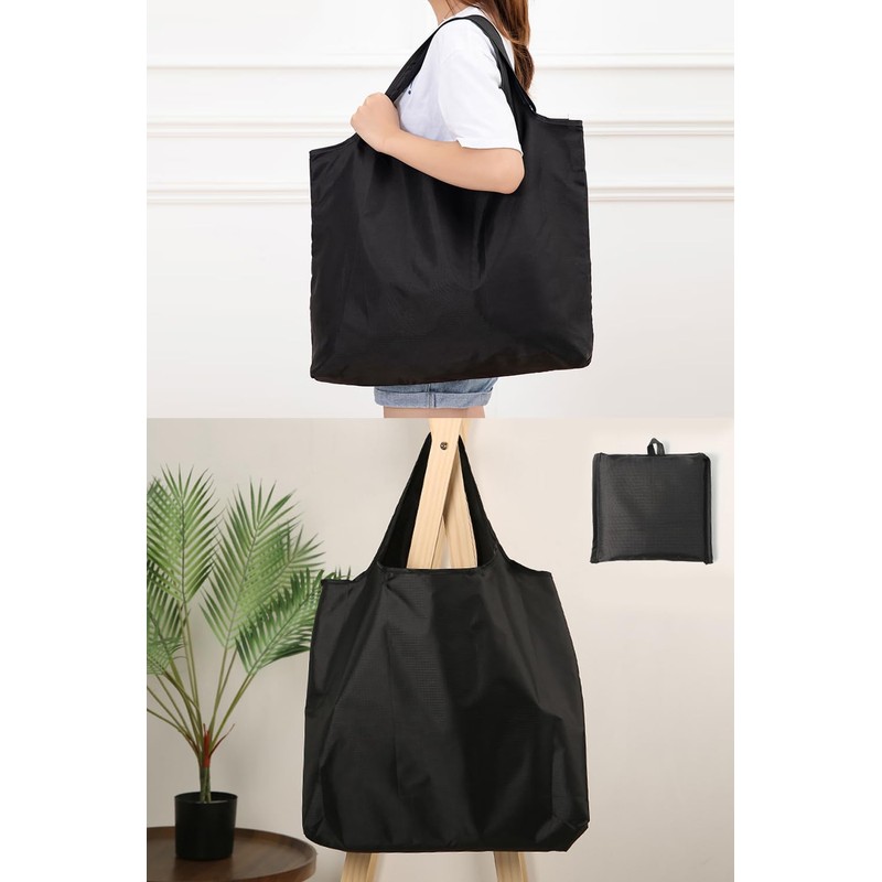YFFSFDC Eco Bag, Shopping Bag, Foldable, Large Capacity, Easy Storage,