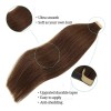 Doores Extensiones De Cabello Humano 100% 10in 30gr Marrón Chocolat
