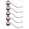 5pcs Summer Alarm ABS 12V Continuous Tone Cable Active Piezo