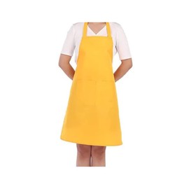 WS Accessories 2 Pocket Apron 60x70cm - Ideal for kitchen, home and garden use [Yellow]