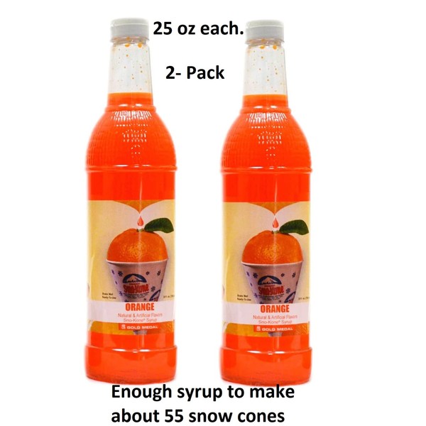 Oasis Supply Snow Cone Syrup, Sno-Treat, 25 Fl Oz per