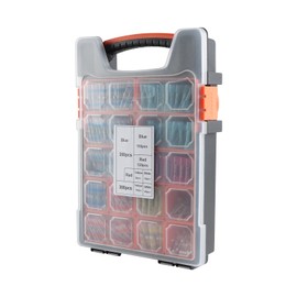 1100PCS Solder Seal Wire Connectors Kit,with 340PCS Heat Shrink Butt Connectors 10-26 AWG, and 760PCS Solder Seal Wire Connectors 26-8 AWG Electrical Wire Terminals