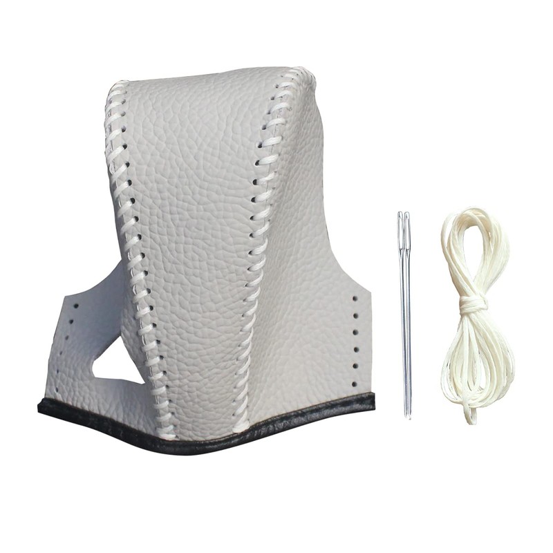 bao hu shen Genuine leatherAutomatic at Gear Shift Knob Cover