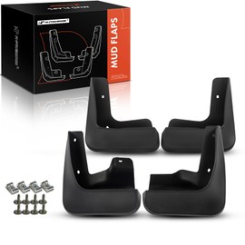 A-Premium Juego de 4 piezas Guardabarros Guardabarros Mudflaps con Hardware Kits Accesorio Compatible con Lexus CT200h, 2013 2012 2011, Hatchback, Delantero IZQD y Trasero IZQD