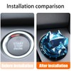 zipelo Car Push to Start Button Cover, Bully Dog Car