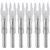 KEAUP 12-Pack or 6-Pack S Lighted Nocks for Arrows .244/6.2mm