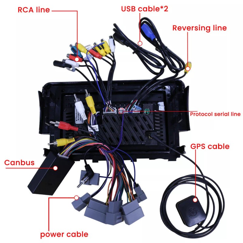 Autoparts-CCWD For Honda Civic 2016-2021 Apple Carplay Android 13 Car