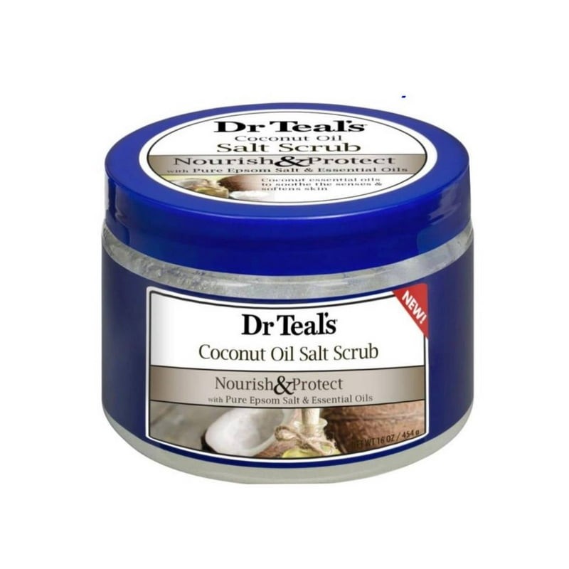Exfoliante corporal Dr. Teal's sales rosas del Himalaya 454 g
