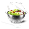 MOLIGOU Iced Salad Bowl, Salad Serving Bowl with Ice Holder