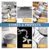 Boao 10 Pcs Silver Storage Bags, 9 x 11.8 Inch