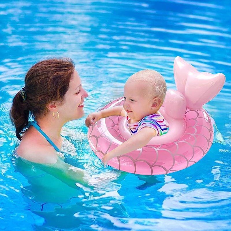 Baby Swimming Ring Pool Floating Ring with Seat Inflatable Ring