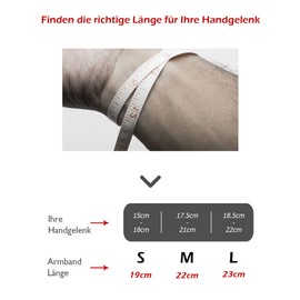 murtoo Men's Bracelet Leather Bracelet for Men Natural Stone Lava Onyx Black Brown Bracelet Magnetic Clasp Gift for Men (Braided Black With Onyx, 7-7.5'')