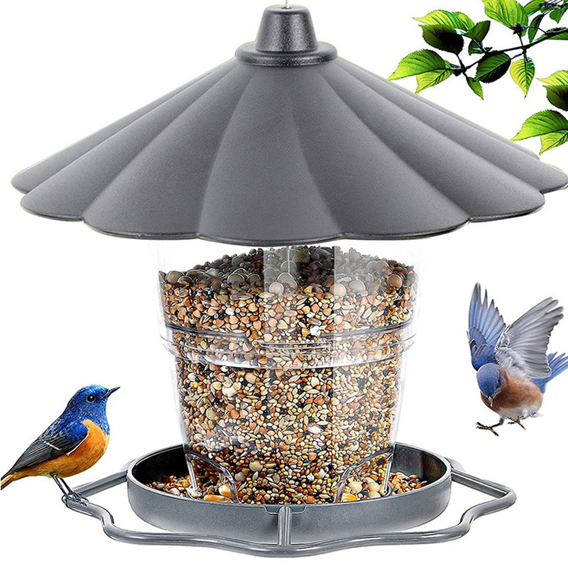 Wild Bird Feeder Foldable Panorama Gazebo Bird Feeder Portable Outdoor