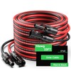 JXMXRPV 33Ft Solar Panels Extension Cables, 6mm² PV Cable with