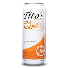 Tito's Thick Aluminum "Tito's In A Can" Reusable Can Cup
