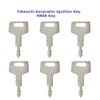 Newyuan Takeuchi H806 Replacement Ignition Key Switch Start Key for