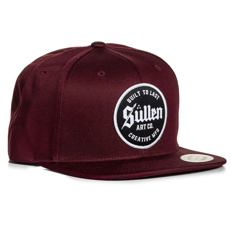 Sullen Art Collective Industry SCA3787 Limited Edition Snapback Skull Flat