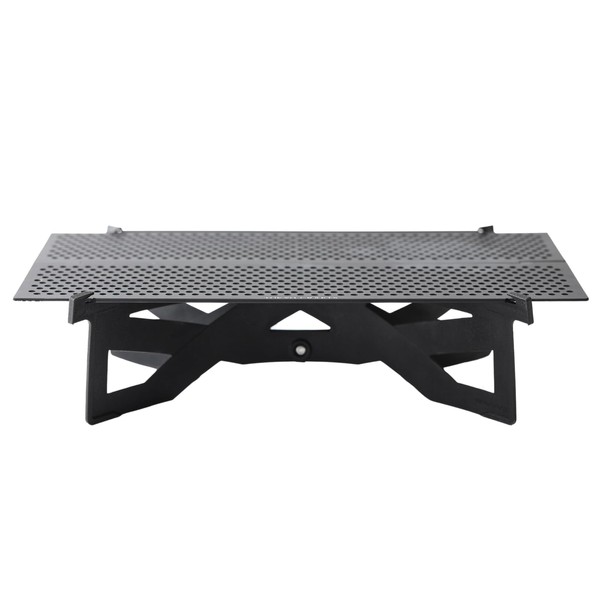 TOKYO CRAFTS Zika Table, Low Table, Lightweight, Compact, Black, Camping