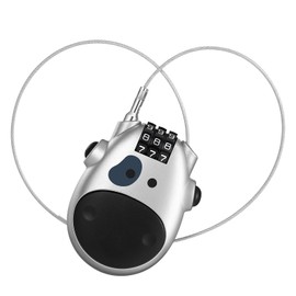 ZHEGE 3 Digit Code Combination Password Lock, Resettable Zinc Alloy Combination Suitcase Baggage Locks for Stroller Stroller, Filing Cabinets, Toolbox, Case, Password Security (Silver