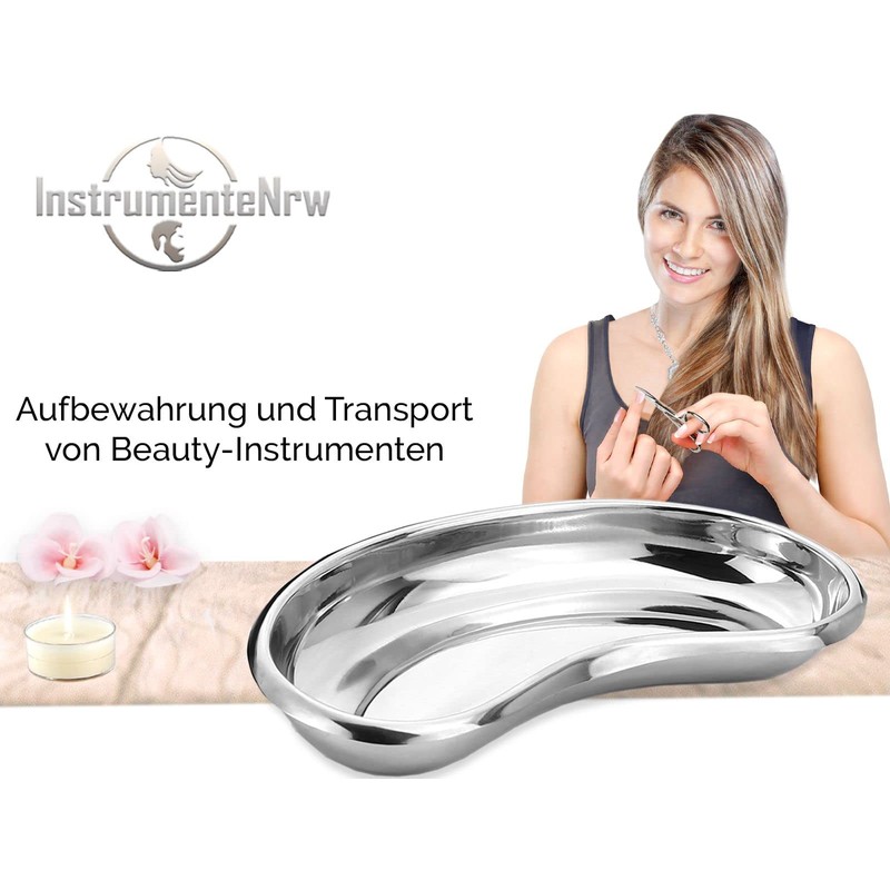Beauty Instrument Kidney Bowl 25 cm Rust-Proof
