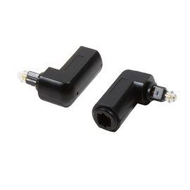LogiLink CA1017 90 Degree Toslink Male to Female Audio Adapter