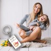 speecheese Chick Keyring with Saying Everyday Hero Gift Chicken Duck