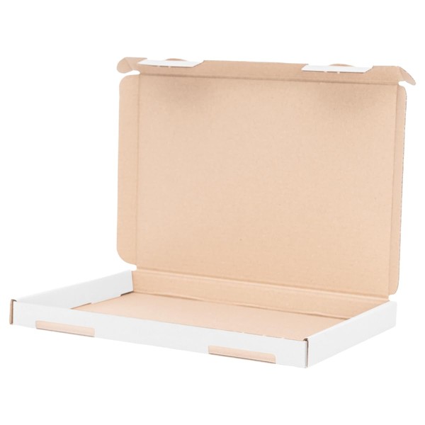 25 Large Letter Boxes 230x160x20 mm Folding Shipping Post Box