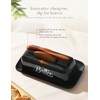 Black Butter Dish with Lid and Knife，Black Butter Tray，Ceramic Butter