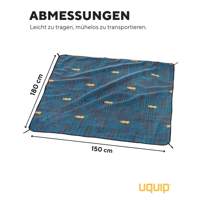 Scotty Picnic Blanket, L, Grey