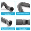 QruiLanTu 1 1/2" Flexible Drain Hose Expandable Flexible Sink Drain